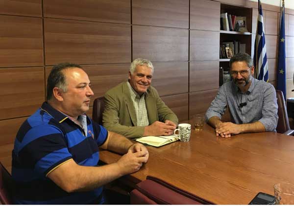 Συνάντηση με τον Αν. Υπουργό Γιάννη Τσιρώνη για τα αδέσποτα είχαν ο Δήμαρχος Κοζάνης και ο αντιδήμαρχος Περιβάλλοντος