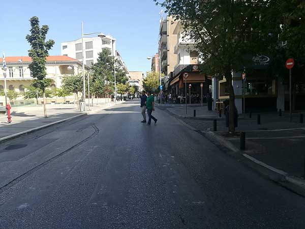 Εβδομάδα κινητικότητας: Πεζόδρομος για μία μέρα έγινε η Παυλου Μελά