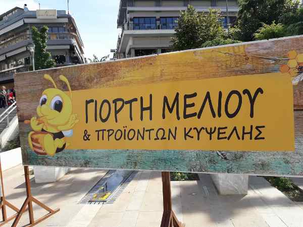 Το ντόπιο μέλι είχε την τιμητική του στην κεντρική πλατεία Κοζάνης-1η Γιορτή Μελιού
