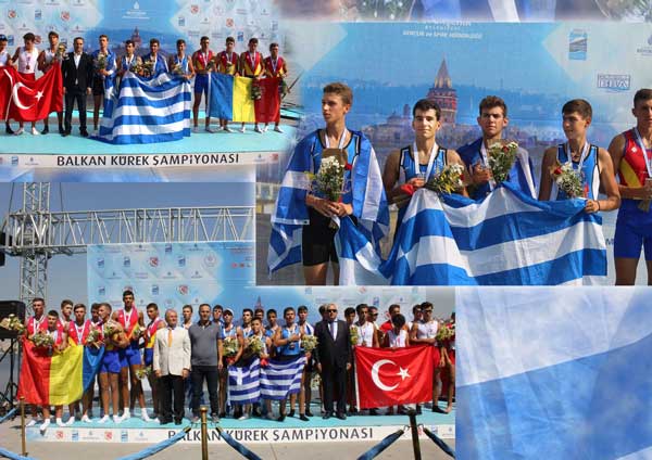Δύο χρυσά μετάλλια για τους αθλητές του Ναυτικού Ομίλου Κοζάνης στο Βαλκανικό Πρωτάθλημα Κωπηλασίας 2017