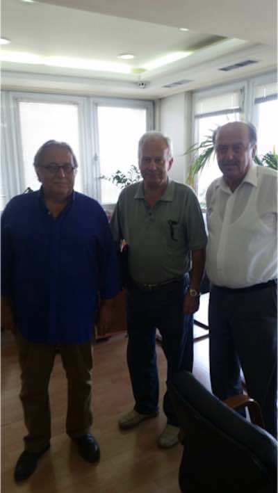Το προεδρείο του Σωματείου Συνταξιούχων Δ.Ε.Η. στην Αθήνα για συναντήσεις