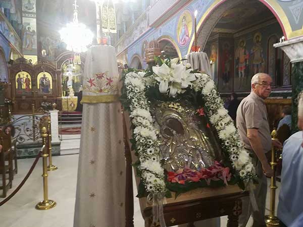Εορτή της Υψώσεως του Τιμίου  Σταυρού υπό την σκέπη της Παναγίας της Ατταλλειώτισσας