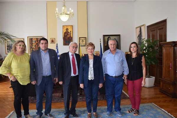 Συνάντηση εργασίας Δημάρχου Βοΐου με την Υφυπουργό Εσωτερικών Μαρία Κόλλια – Τσαρουχά στη Θεσσαλονίκη
