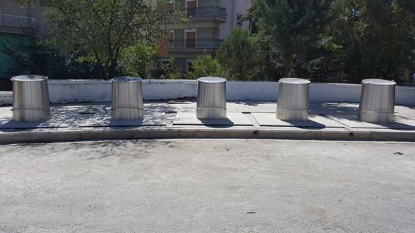 Ολοκληρώθηκε η διαδικασία υπογειοποίησης κάδων στην πλατεία Bristol