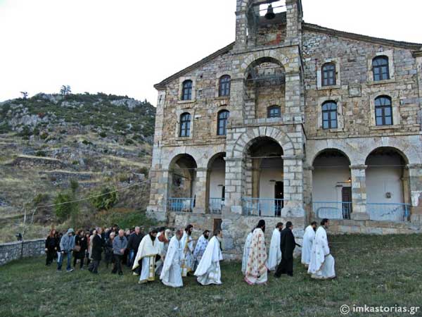 Εγκαινιάστηκε ο ιστορικός Ιερός Ναός Αγίου Γεωργίου Κρυσταλλοπηγής