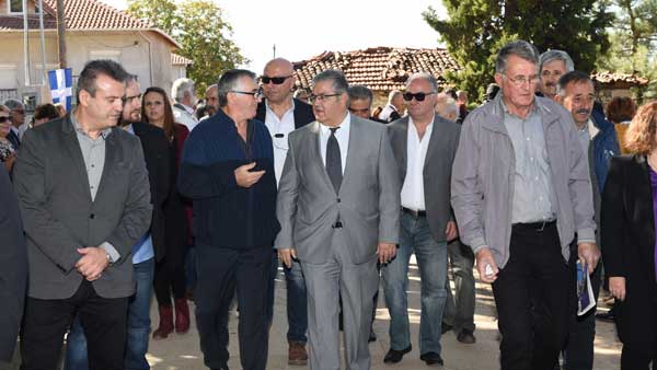Ο Δ. Κουτσούμπας στις εκδηλώσεις για τα 76 χρόνια από το Ολοκαύτωμα του Μεσόβουνου (VIDEO – ΦΩΤΟ)