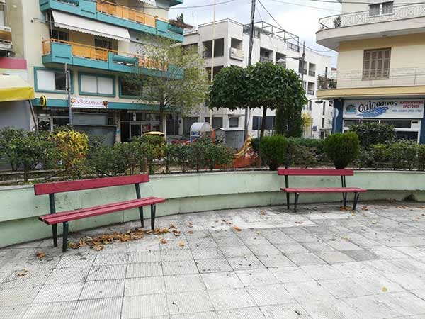 Δημοτική κοινότητα Κοζάνης: Συνεχίζονται οι εργασίες ανάπλασης σε πλατείες