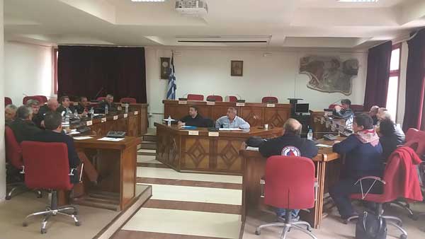 Συνεδρίασε το συντονιστικό όργανο Πολιτικής Προστασίας του Δήμου Εορδαίας