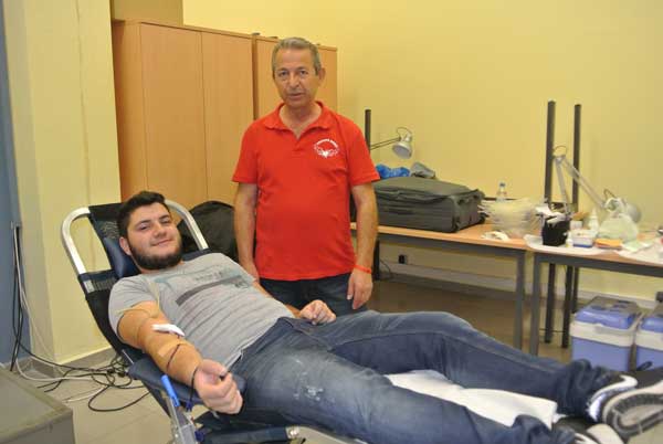Οι φοιτητές της Κοζάνης δωρίζουν αίμα και χαρίζουν ζωή