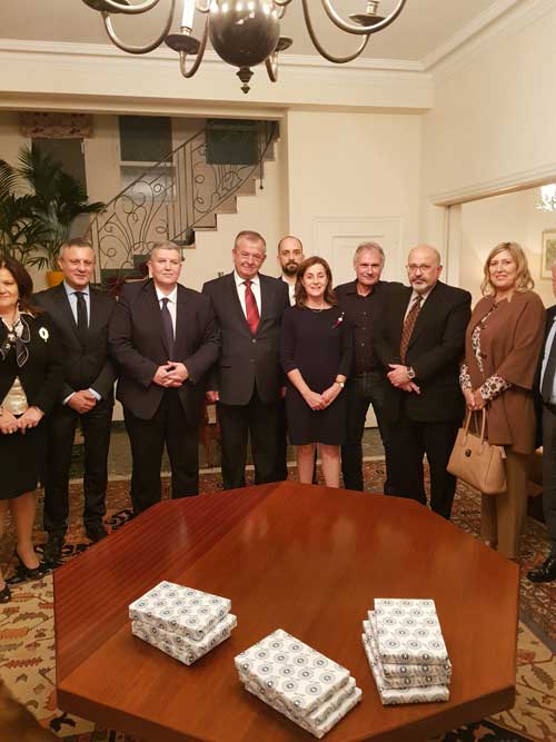 Γεώργιος Ντζιμάνης : Συνάντηση με την Πρέσβειρα του Ισραήλ