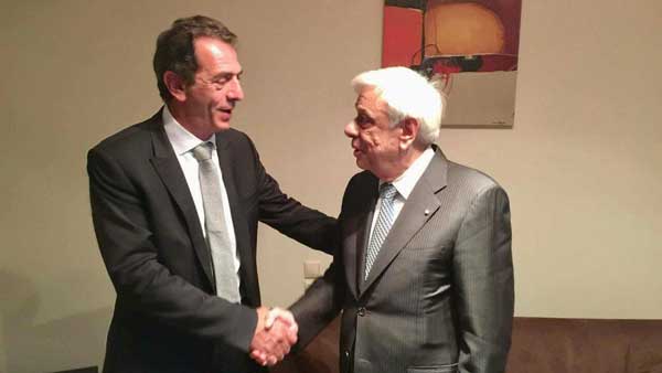 Συνάντηση με τον Πρόεδρο της Δημοκρατίας πραγματοποίησε  ο Πρόεδρος της Ελληνικής Ομοσπονδίας Γούνας Δημήτριος Κοσμίδης