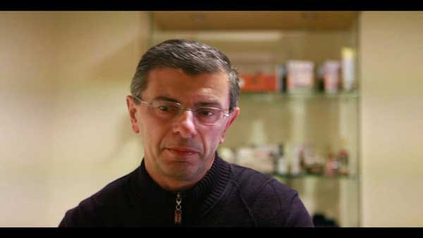 Ο Γρηγόρης Τζουμερκιώτης με το Βαγγέλη Σημανδράκο
