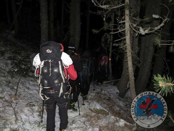 ΕΟΔ: Ολοκληρώθηκε η επιχείρηση απεγκλωβισμού των δύο ορειβατών στον Όλυμπο -Ο 55χρονος ορειβάτης κατέληξε μετά από πτώση