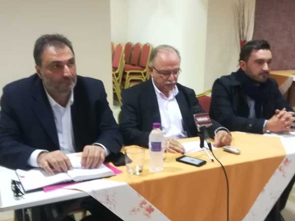 Όλες οι δηλώσεις του Δημήτρη Παπαδημούλη από τη συνέντευξη Τύπου στην Κοζάνη
