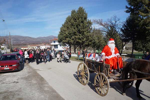Ήρθε ο Άη Βασίλης στη Μεσιανή
