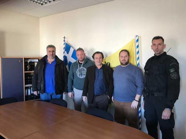 Συνάντηση του Δ.Σ. της Ένωσής Αστυνομικών Υπαλλήλων Κοζάνης με τον Βουλευτή του ΣΥΡΙΖΑ της Π.Ε. Κοζάνης Θεμιστοκλή Μουμουλίδη