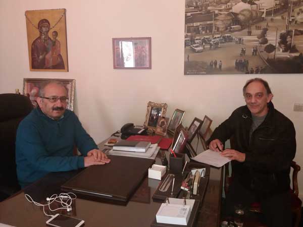 Τη σύμβαση του έργου «Αντικατάσταση συστήματος φωτεινής σηματοδότησης στον κόμβο των οδών Οικοτροφείου και Ελευθερίας στην πόλη της Πτολεμαΐδας» υπέγραψε ο δήμαρχος Εορδαίας Σάββας Ζαμανίδης