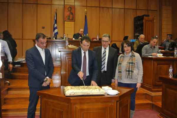 Κοπή βασιλόπιτας και ευχές για το 2018 για το Περιφερειακό Συμβούλιο Δυτικής Μακεδονίας