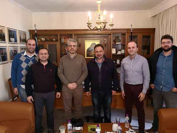 Σειρά συναντήσεων του Προέδρου του Επιμελητηρίου Κοζάνης κ. Νικολάου Σαρρή  και των μελών της νέας Διοικητικής Επιτροπής