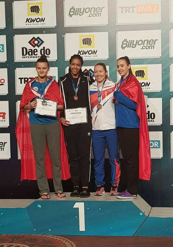 Την τρίτη θέση κατέκτησε στο 6th European Taekwondo Clubs Championships- World Taekwondo – G-1 η αθλήτρια της Εορδαικής Δύναμης Χριστίδου Γραμματούλα