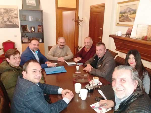 Συνάντηση Δημάρχου Εορδαίας και νέου προεδρείου Επιμελητηρίου Κοζάνης
