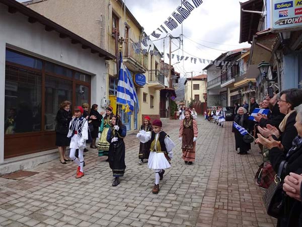 Φωτογραφίες από τον εορτασμό της Εθνικής Επετείου 25ης Μαρτίου στο Βόιο