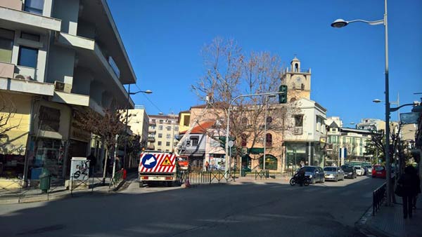 Κλάδεμα δέντρων στην Κοζάνη