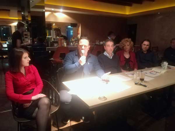 Μία όμορφη λογοτεχνική βραδιά διοργάνωσε το τμήμα Πολιτισμού της ΕΛΜΕ Κοζάνης
