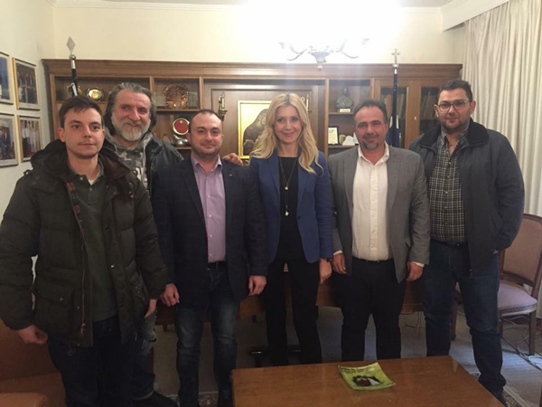 Το Επιμελητήριο Κοζάνης επισκέφτηκε η τομεάρχης Αγροτικής Ανάπτυξης Φωτεινή Αραμπατζή
