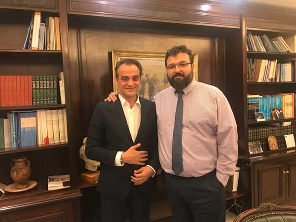 Εξαιρετική συνεργασία Θ. Καρυπίδη με Υφυπουργό Γιώργο Βασιλειάδη για τα θέματα αθλητισμού της περιφέρειας
