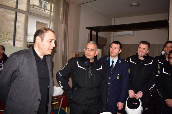 Δωρεά εξοπλισμού για τις ανάγκες των Ομάδων ΔΙ.ΑΣ της Διεύθυνσης Αστυνομίας Καστοριάς, από την εταιρεία «ACTIVE S.A.»