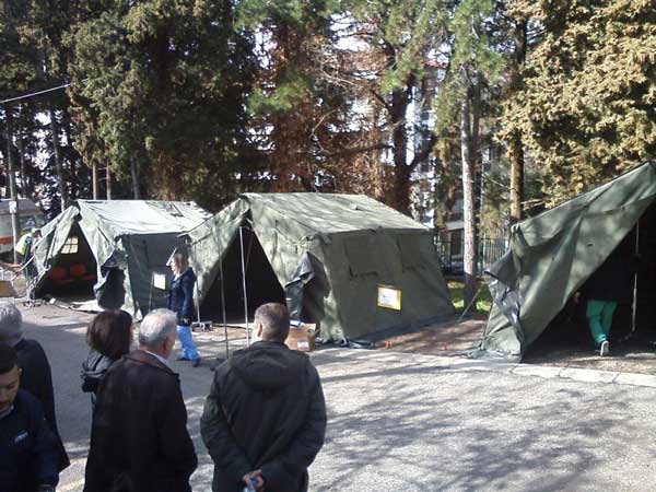 Σε εξέλιξη η άσκηση εκκένωσης του νοσοκομείου Κοζάνης