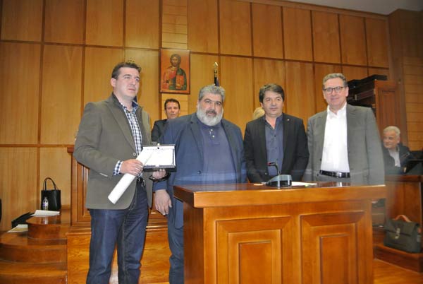 Βραβεύτηκε η καλύτερη πρόταση για τη νέα πινακίδα της Π.Ε. Κοζάνης