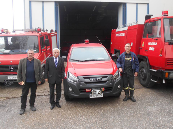 Νέο πυροσβεστικό όχημα απέκτησε το πυροσβεστικό κλιμάκιο Νεάπολης