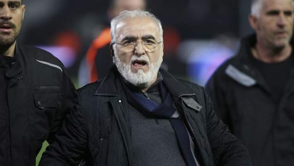 Ο Πρόεδρος της Ευξείνου Λέσχης στον Ιβάν Σαββίδη