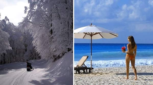 Έρχεται τρελός καιρός με χιόνια στη Μακεδονία και «καύσωνα» στην Κρήτη