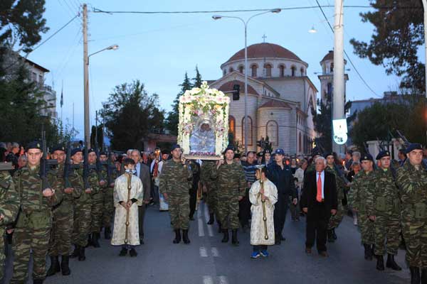 Αναβάλλεται η έλευση της Iεράς Eικόνας της Παναγίας Ζιδανιώτισσας στην Κοζάνη και η μεγάλη Λιτανεία