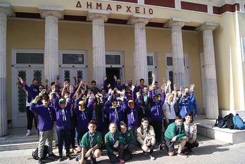 Επίσκεψη αεροπροσκόπων στο Δήμαρχο Κοζάνης