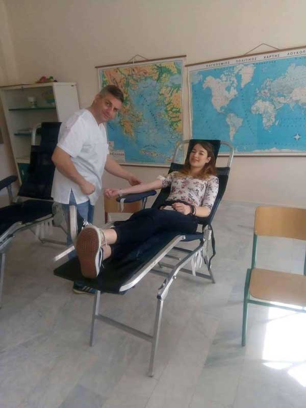 Εθελοντική αιμοδοσία από τη “Σταγόνα Ελπίδας” σε συνεργασία με τον Σύλλογο Κλείτους