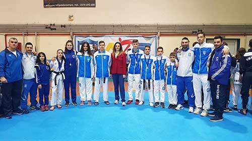Με δέκα μετάλλια επέστρςεψαν οι αθλητές της Μακεδονικής Δύναμης Κοζάνης