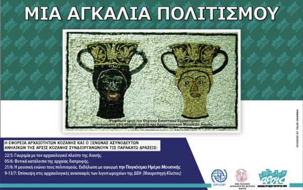 Η Εφορεία Αρχαιοτήτων Κοζάνης υποδέχεται τα ασυνόδευτα προσφυγόπουλα της Δομής στην Αιανή