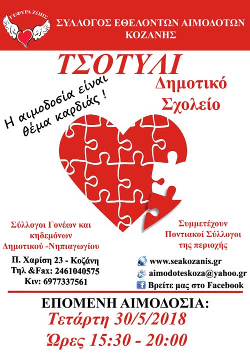 Αιμοδοσία στο Τσοτύλι