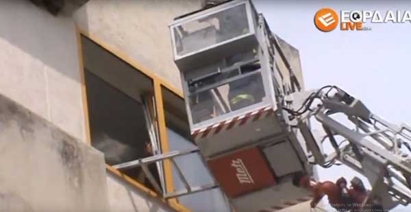 Εκκενώθηκε το Μποδοσάκειο Νοσοκομείο Πτολεμαΐδας (βίντεο)