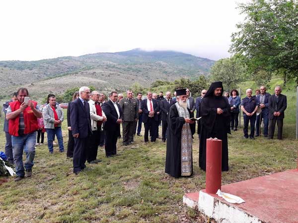 Μεσόβουνο: Τέλεστηκε μνημόσυνο για τους τέσσερις Σοβιετικούς Στρατιώτες  που έπεσαν μαχόμενοι το ’44