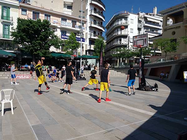 Τουρνουά Μπάσκετ 3Χ3 στην Κεντρική Πλατεία Κοζάνης