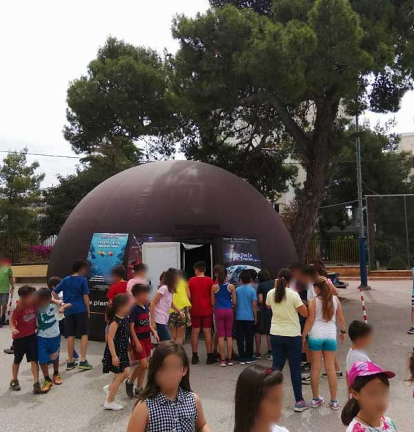 Tο Φορητό Ψηφιακό Πλανητάριο – Planetarium On The Go στα Γρεβενά