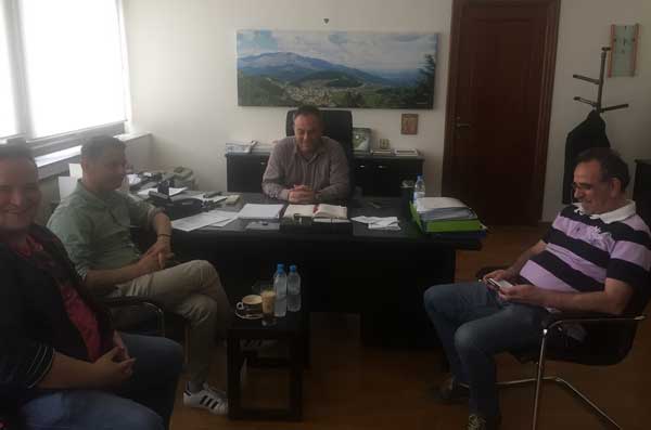 Συνάντηση με τον Αντιπεριφερειάρχη Οικονομικών για τον Ποδηλατικό Γύρο της Λίμνης Πολυφύτου