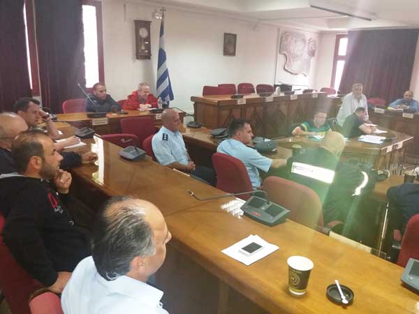 Συνεδρίασε το Συντονιστικό Όργανο Πολιτικής Προστασίας του Δήμου Εορδαίας για την Αντιπυρική Περίοδο
