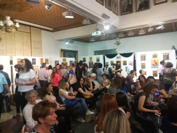 Πραγματοποιήθηκαν τα εγκαίνια της Έκθεσης “Εικόνες του Άκτιστου” στο Λαογραφικό Μουσείο Κοζάνης – Μίας διαπολιτισμικής σύμπραξης τριών χωρών αφιερωμένης στη Βυζαντινή Τέχνη