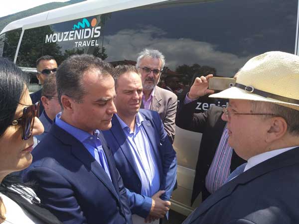 Ο Θόδωρος Καρυπίδης δικαιολογεί την παρουσία του στις Πρέσπες